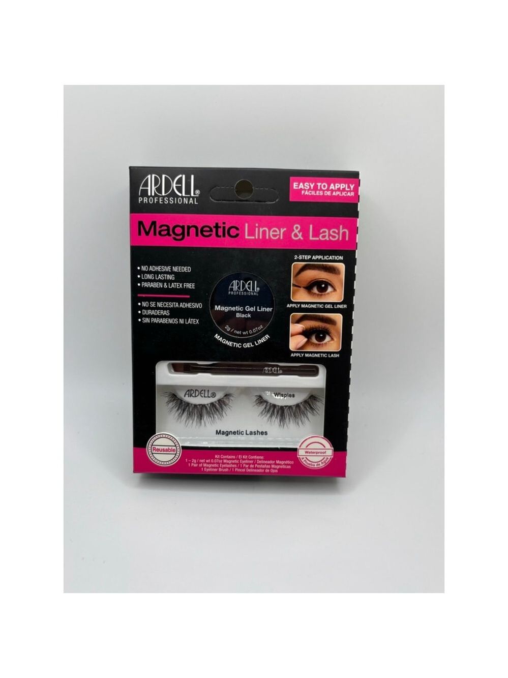✨5/$25✨Ardell Magnetic Liner and Lash Kit Black Waterproof Reusable